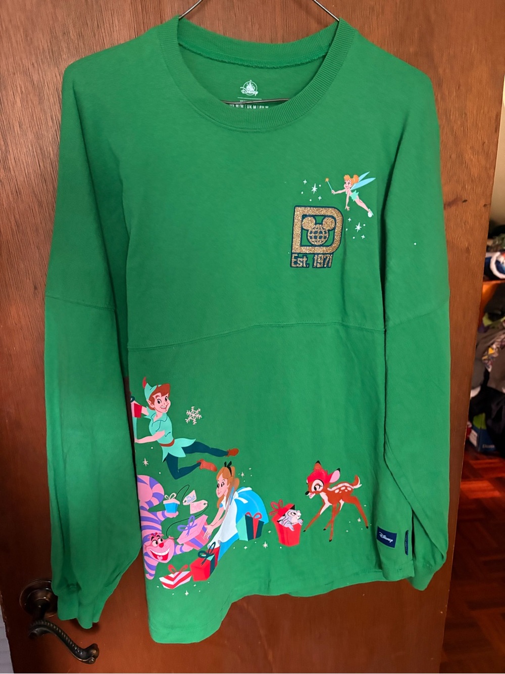 Disney world Christmas spirit jersey medium oversized